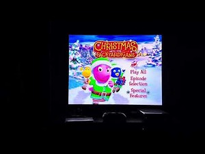 The Backyardigans Christmas with the Backyardigans 2010 DVD menu walk through
