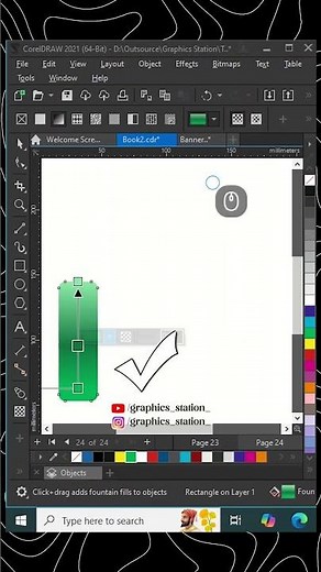 Coreldraw Simple Tutorial for 3D abstract design #logo #vector #3d #graphicsdesign