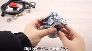 Adjustable Carburetor 640052 Fit for Tecumseh Snow Blower HM70 HM80 HMSK80 HMSK90 LH318SA LH358SA, Fit for Chipper Shredder 8HP 9HP 10HP 632334A 640349 640054 640058 640058A