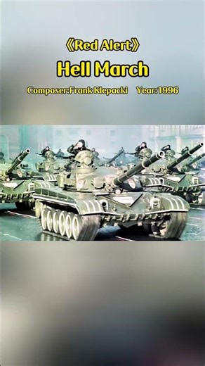 【GMV】Red Alert music - Hell March #retrogames #pcgames #bgm #shorts