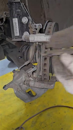 Toyota corolla install new front brake pads and rotor #abdullahautos #automotive #shorts #guide #tips #tricks #mechanic | Muhammad Imran