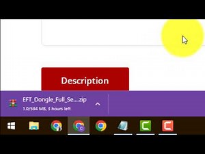 How to Download EFT Dongle Loader Setup for Windows 10 || EFT Pricing