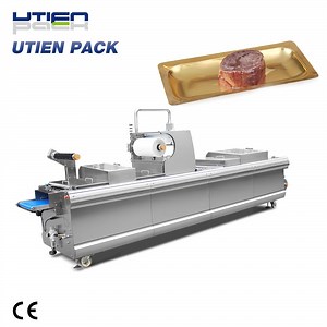 [Hot Item] Auto Skin Pack Thermoforming Packing Machine for Fresh and Frozen Meat