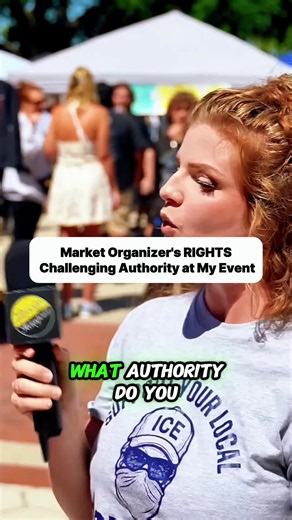 Market Organizer Confrontation Over Permit and Trespass Rights