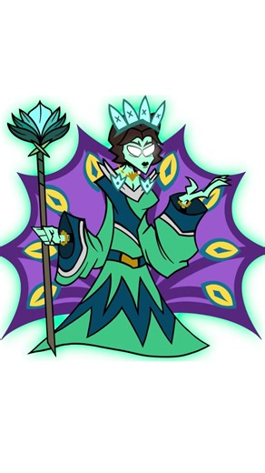 HERA DESIGN REVEAL 👑🦚🪷 #art #animation #greekmythology #fantasy