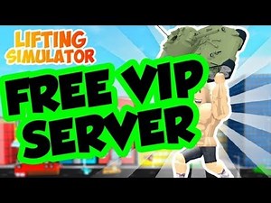 roblox lifting sim! Free vip server!!!! link in description [run's out 29th of october 2020]