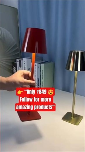 “Stylish LED Table Lamp 💡 | Modern Look for Your Room 😍 | Limited Stock Available 🔥 Follow Now!”