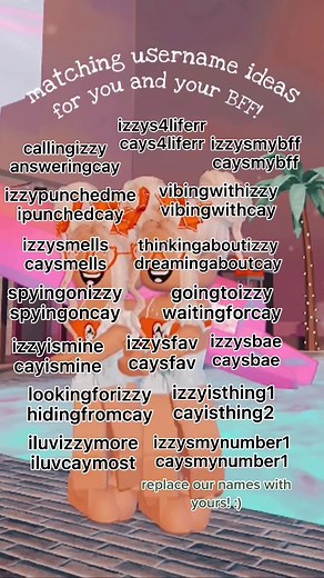 matching user ideas for you & your bestie! 🌩🍓🌴❣️@1zzysv4mp is mine