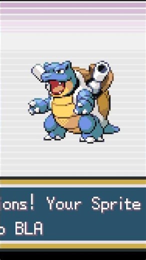 Wartortle evolves into Blastoise #pokemon #pokemonfirered #pokémonleafgreen