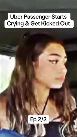 Uber Passenger Starts Crying & Get Kicked Out Ep 2/2 #uberdriver #uberstory #uber #rider