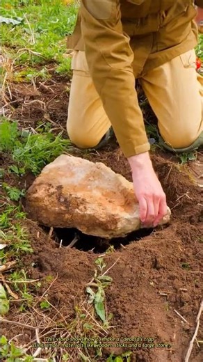 Survival Skills: How to Make a Deadfall Trap Using Only Natural Materials #farming