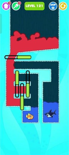 Save The Fish All 121 Level Android,ios Gameplay New Update #shorts #savethefish