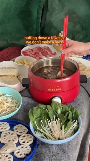 FLY BY JING on Instagram: "not what you thought but still hot. hot pot starter set back in stock btw!"