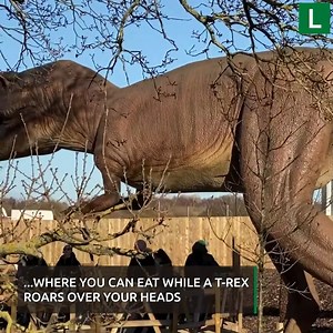 There is an incredible dinosaur park, which features moving and roaring beasts and the kids just love it 🦖👪 | Lancs Live