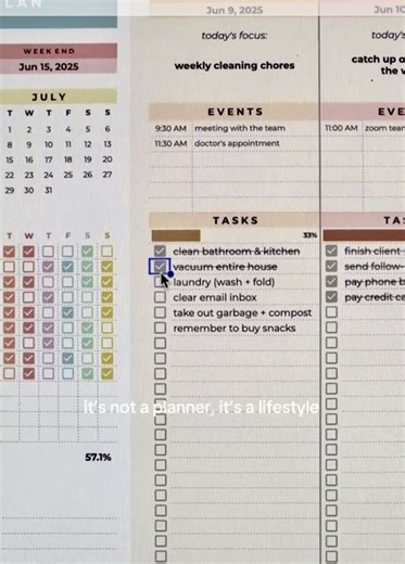 A digital planner that actually helps you get things done. Track tasks. Stay focused. Romanticize your routine. This one hits different—link in bio! #spreadsheet #spreadsheets #googlesheetstutorial #digitalplanner #weeklyplanner #googleplanner #todolisttemplate #etsyplanner #productivityhacks