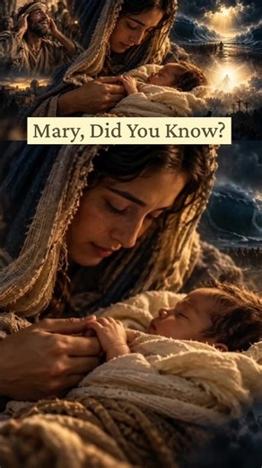 🥹Did Mary Know the Promise? Classic Christmas Music🎄Tap “Created From” for this Beautiful Song💝