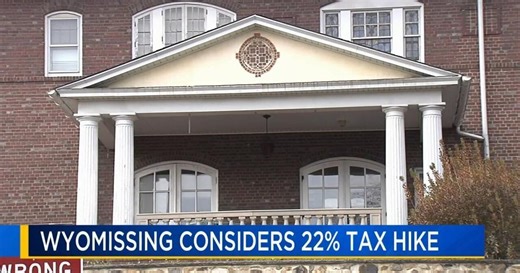 Wyomissing Council to vote on proposed 22% tax hike Tuesday