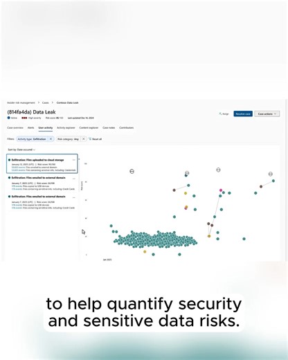 Find the source of a data leak fast. Lock down files, restrict access, and prevent further leaks in real time. Get started with Microsoft Purview Data Security Investigations. https://youtu.be/nGXgxy-6FPY Investigate data security, risk and leak cases faster by leveraging AI-driven insights with Microsoft Purview Data Security Investigations. This goes beyond the superficial metadata and activity-only signals found in incident management and SIEM tools, by analyzing the content itself within com