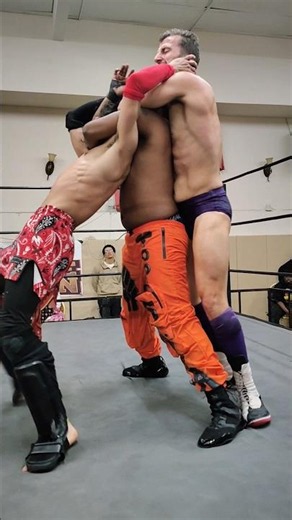 Dylon Woodword vs Rhett Titus vs Lee Jackson #prowrestling #wrestling #indiewrestling #shorts