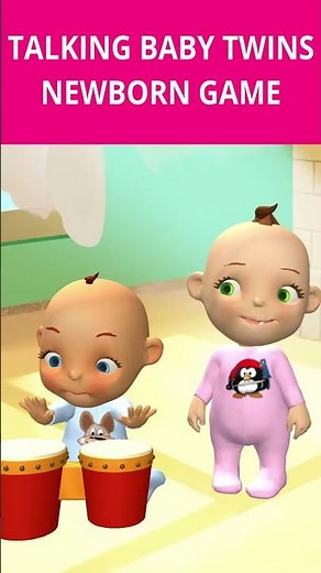Talking Baby Twins Newborn 2 Game #kidsgames #kidsgame