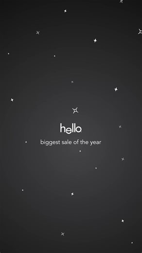 our biggest deal of the year is live ⚡ stock up before it’s gone. | hello products