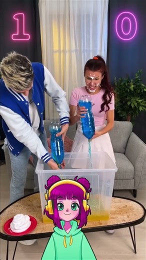 Liquid Laughter Challenge: Who Can Empty It First? 😂🤣