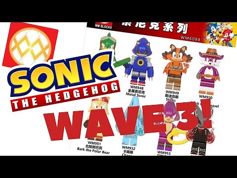 LEGO Sonic Bootleg Minifigs Wave 3!