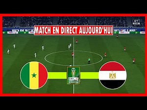 🔴 EN DIRECT: Sénégal vs Égypte 🔴 AFCON 2025/2026 - Demi-finale ⚽ Match Aujourd’hui Simulation