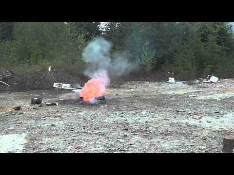 Disposing of blasting caps