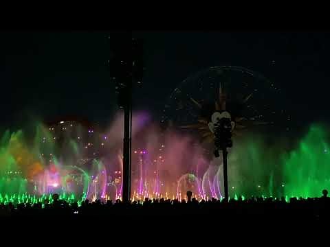 World of Color - ONE -- FULL Performance at Disney California Adventure
