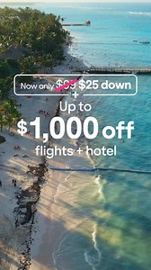 Cyber Deals unlocked! Lock in 2026 travel with just $25 down on flights + hotel - our lowest deposit ever! Save up to $1,000 on hotel or cruise packages. Book by 12/5 for travel 1/1/26—11/1/26. Limited time only! | JetBlue Vacations | Facebook