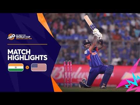 India v USA | Match Highlights | Men’s T20 World Cup 2026