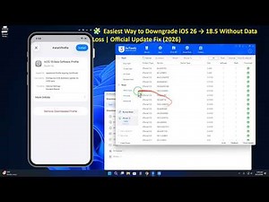 📱 Official Apple Method: Downgrade iOS 26 → iOS 18.5 Without Losing Data (2026) ✅