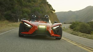 Introducing the Weekender Series of accessories, your ticket to experience the #SlingshotEffect on the open road. Equip your Slingshot for long weekend getaways with our Ride Command Navigation 2.0. 🗺, Heated and Cooled Seats, convenient Overnight Bags for your cargo and more! 🧳 Adventure awaits at bit.ly/wkndrfb. #PolarisSlingshot | Polaris Slingshot