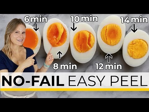 BEST HARD BOILED EGGS + 10 protein-packed meal and snack ideas!