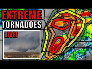 LIVE - Extreme Tornado Outbreak Coverage With Storm Chasers and the Doppler on Wheels (04/04/23)