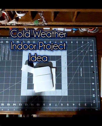 Cold Weather Projects Here's a few things you can do while you're indoors. Make you're own double-sided papers. You need an iron, plastic wrap, and any papers you want to bond together. You can also bond freezer paper to delicate papers like napkins and gift tissues. I've pinned the detailed tutorials, so you can quickly access them. Enjoy!🙂 #coldweatherprojects #diydoublesidedpaper #diypapercraft #papercraft #junkjournalinginthemancave