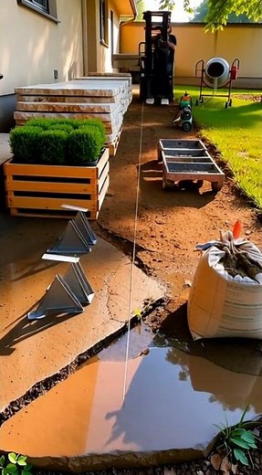From Ruin to Remarkable: Ultra-Realistic Stone Patio Restoration | Satisfying Backyard Makeover