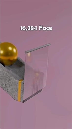 Satisfying Cloth Physics Simulation 1 vs 16,384 Faces