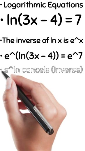 Logarithmic Equations