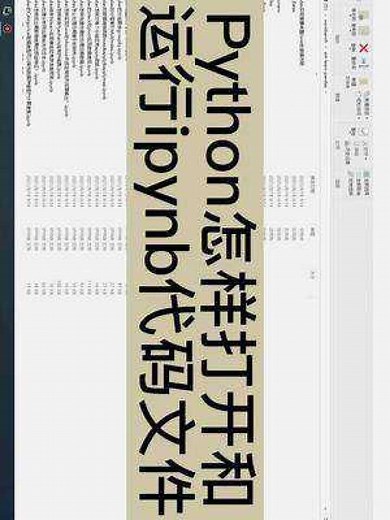 Python代码，打开ipynb文件的方式 #编程 #程序员