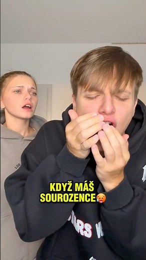 KDYŽ MÁŠ SOUROZENCE!🥵🤯 #funny #jokes #comedy #superdvojka #viralvideo #shorts #fyp #trending