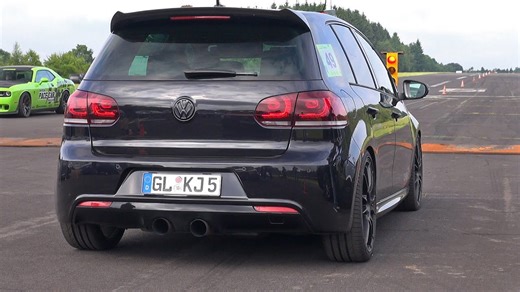 800HP Volkswagen Golf 6 R 3.6 HGP Biturbo – Insane Power & Sound!