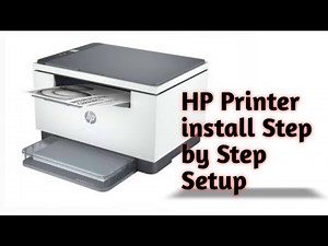 HP LaserJet MFP M233 | M234 | 236sdw Printer : Step by Step & Setup connect to network