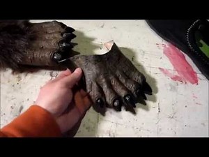 Werewolf Costume Project - The Feet