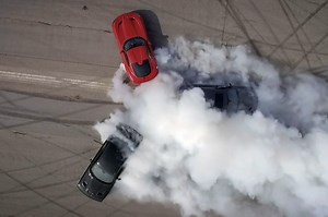 Watch the Dodge Hellcat Twins and a Viper Get Beat to Hell on Roadkill