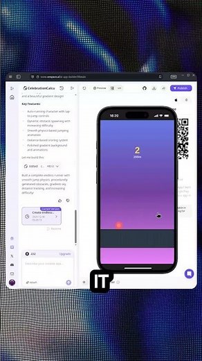 I Built my First Mobile Game in 2 Minutes