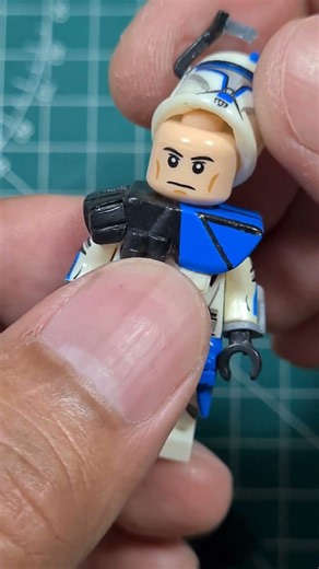 Lego Arc Trooper Alpha-17 Commander Phase 1 - MoC Minifigures #starwars #shorts