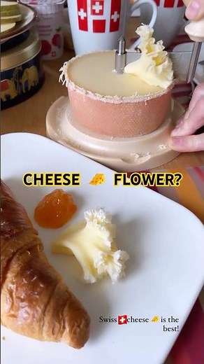 How Swiss Cheese is Served Like a Flower in Switzerland 🇨🇭 Tête de Moine