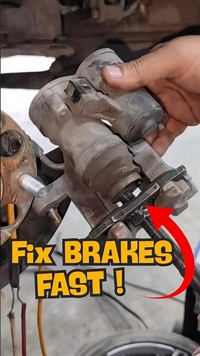 How to Replace Rear Brake Pads on Electric Caliper | Easy Way to #diy #mechanic